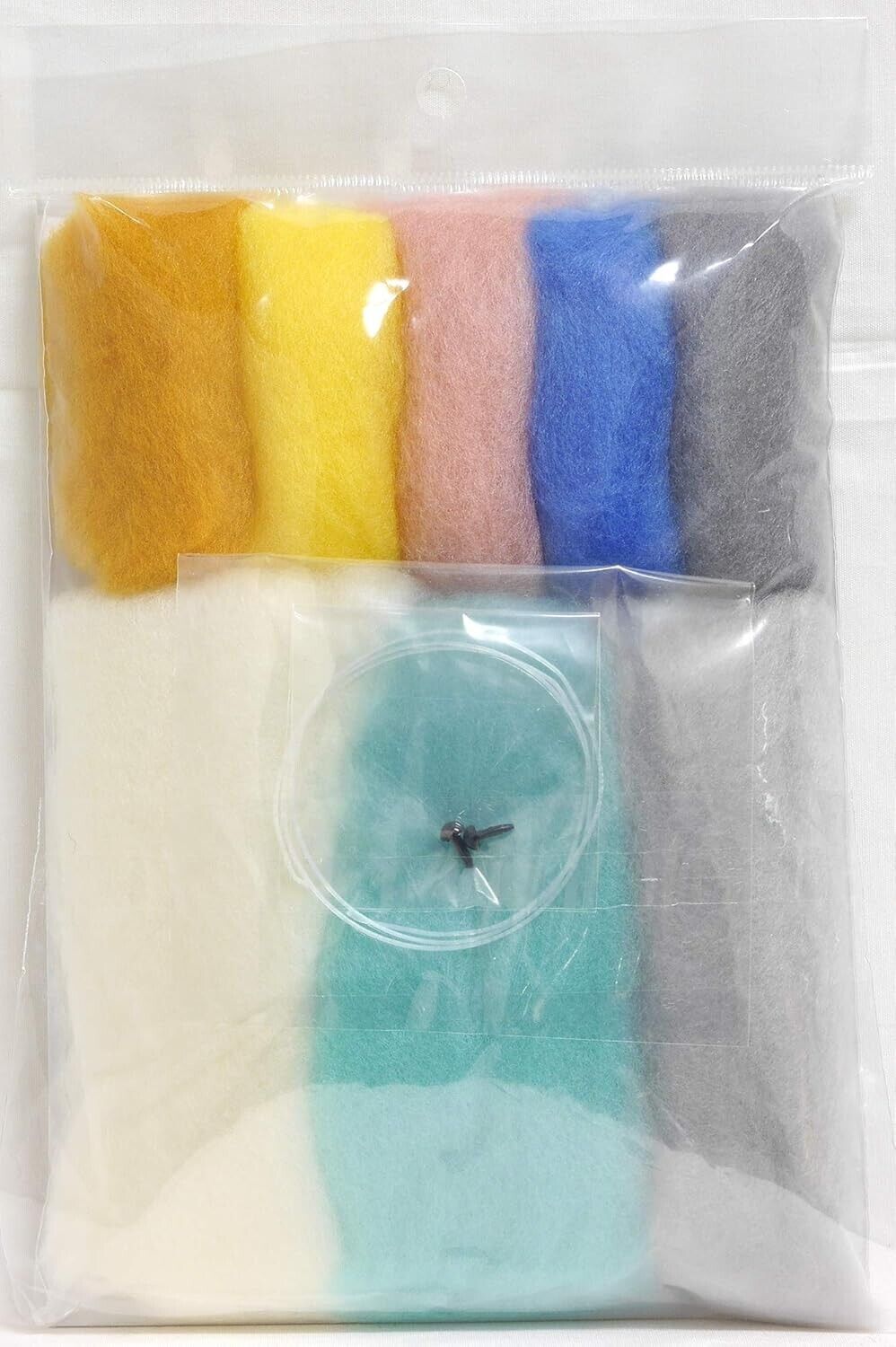 Hamanaka Needle Felting Kit: Crafting Cute Animals w/ Wool - Budgie Bird