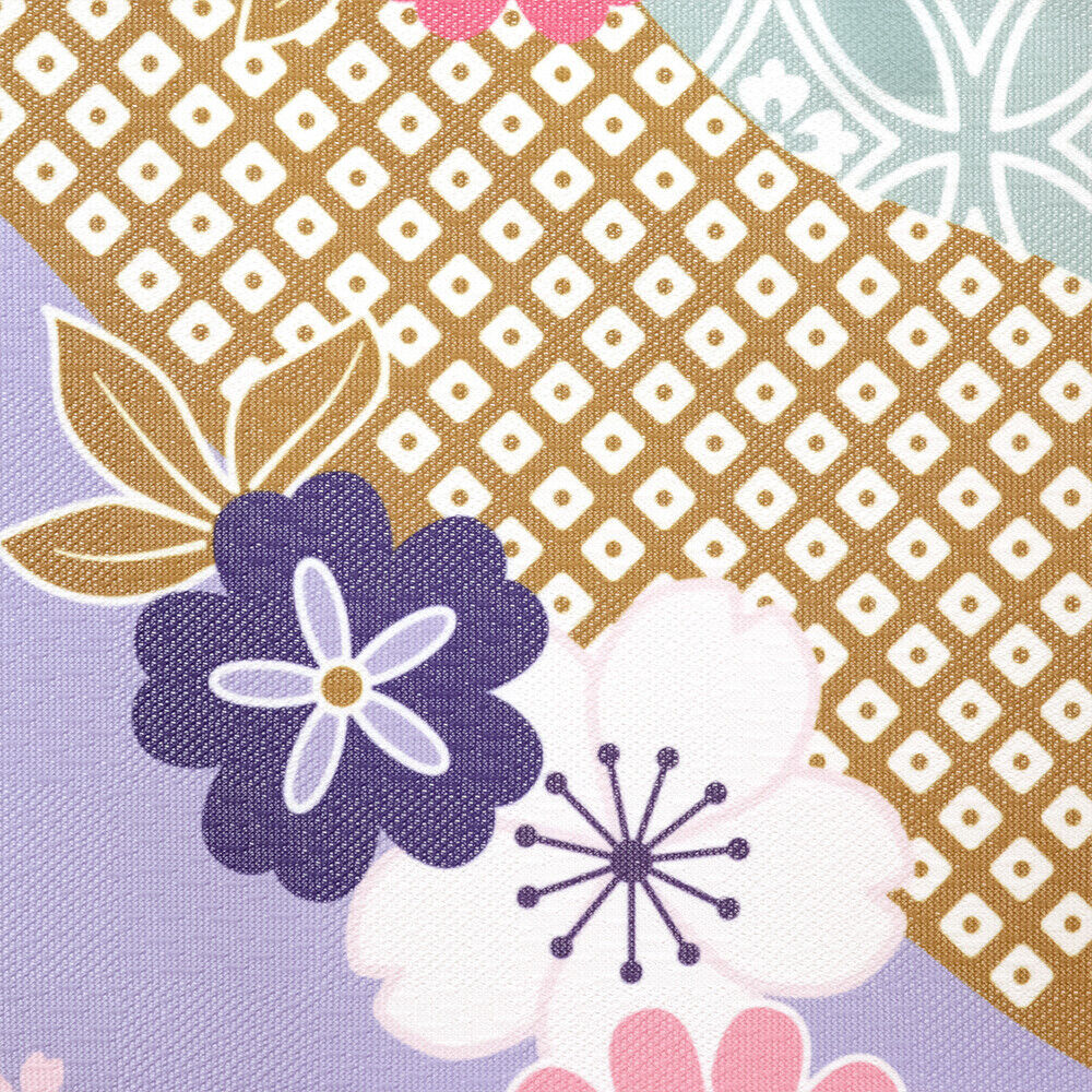 Made to Order Extra Short Size Japanese Noren Door Curtain Auspicious Flower