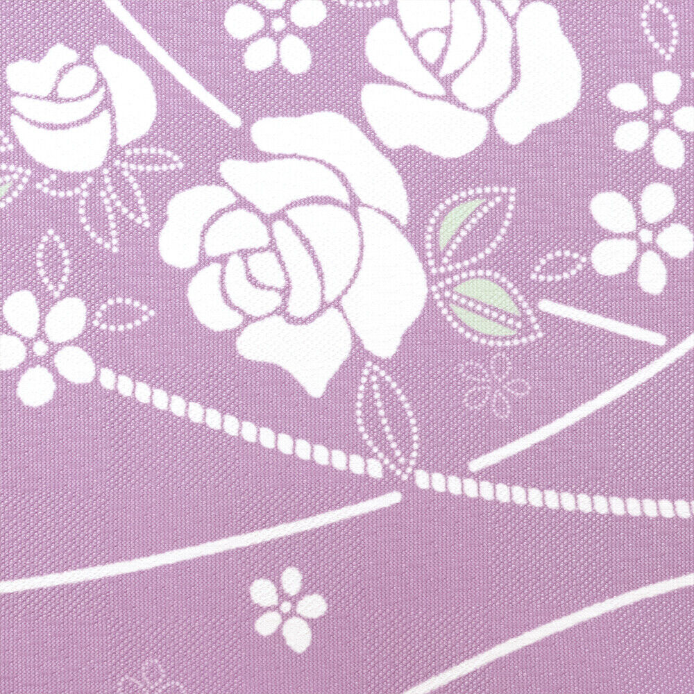 Made to Order Extra Short Size Japanese Noren Door Curtain Twisting Rose