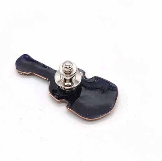 Violin - Japanese cloisonné enamel Pin Badge Brooch Made-to-order NEW