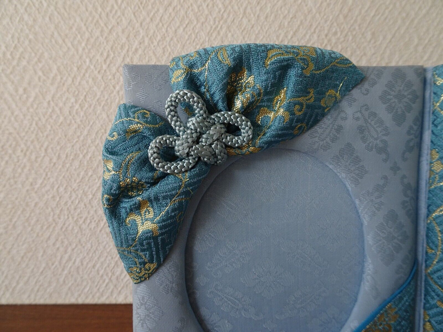 Mari Photo Frames Vintage Kimono Photo Frame Blue Small Double 12.5 x 16.5cm