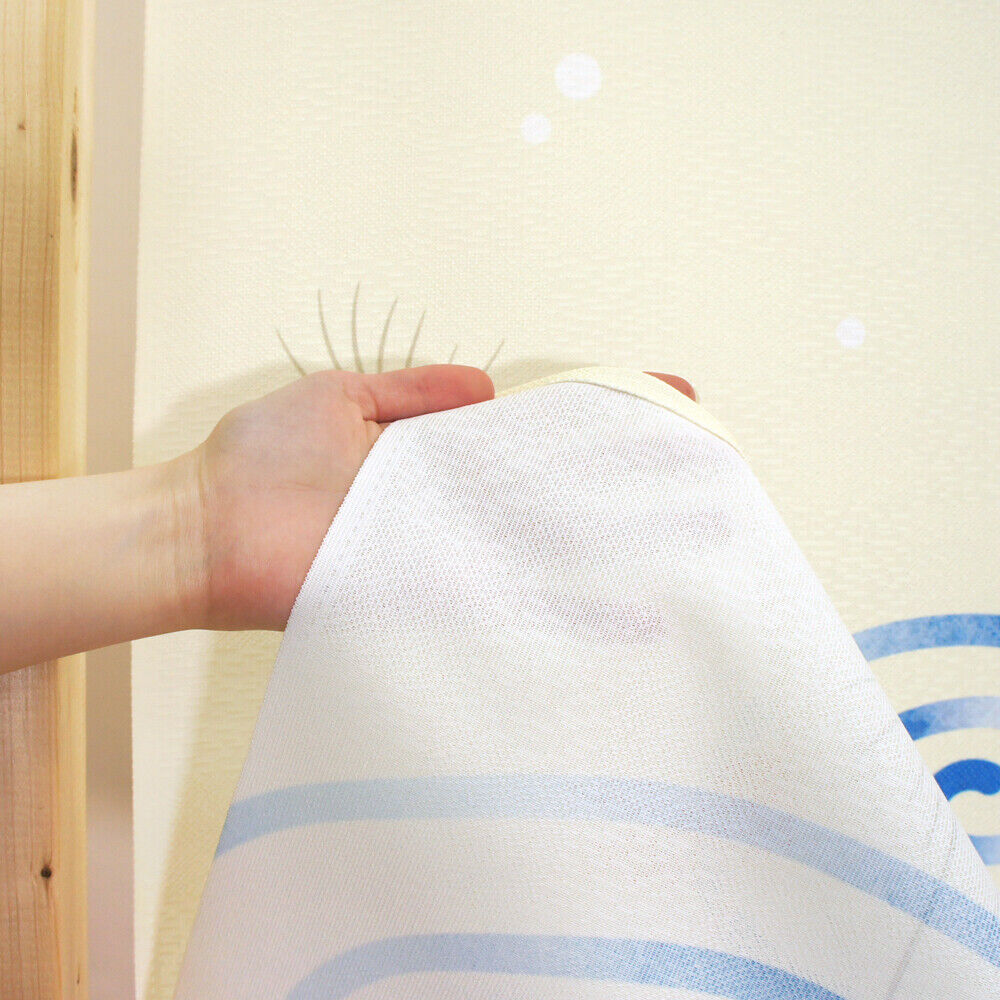 Made to order Short Size Japanese Noren Door Curtain Ripple Goldfish
