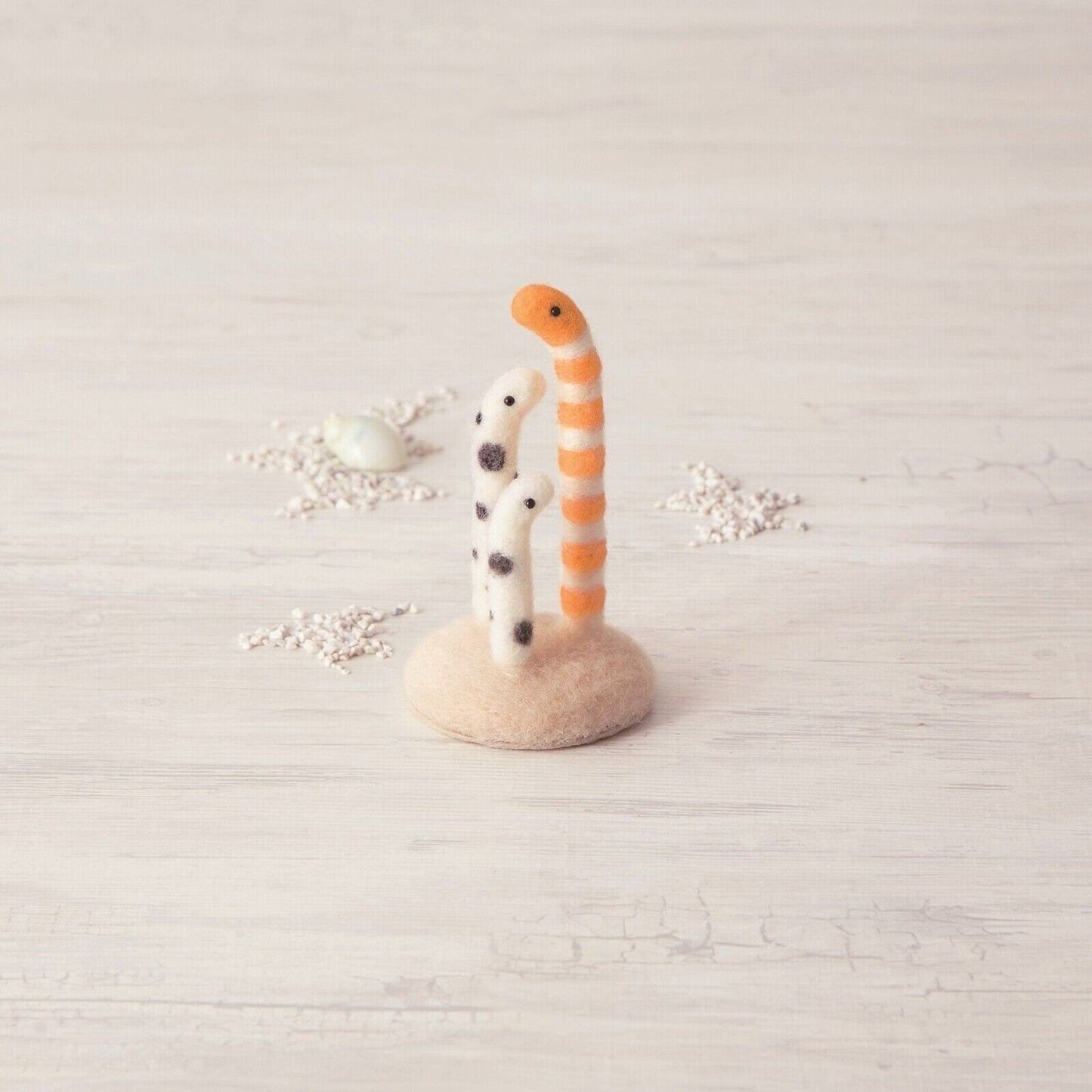 Hamanaka Needle Felting Kit : Crafting Western conger eel ＆Chinese conger eel