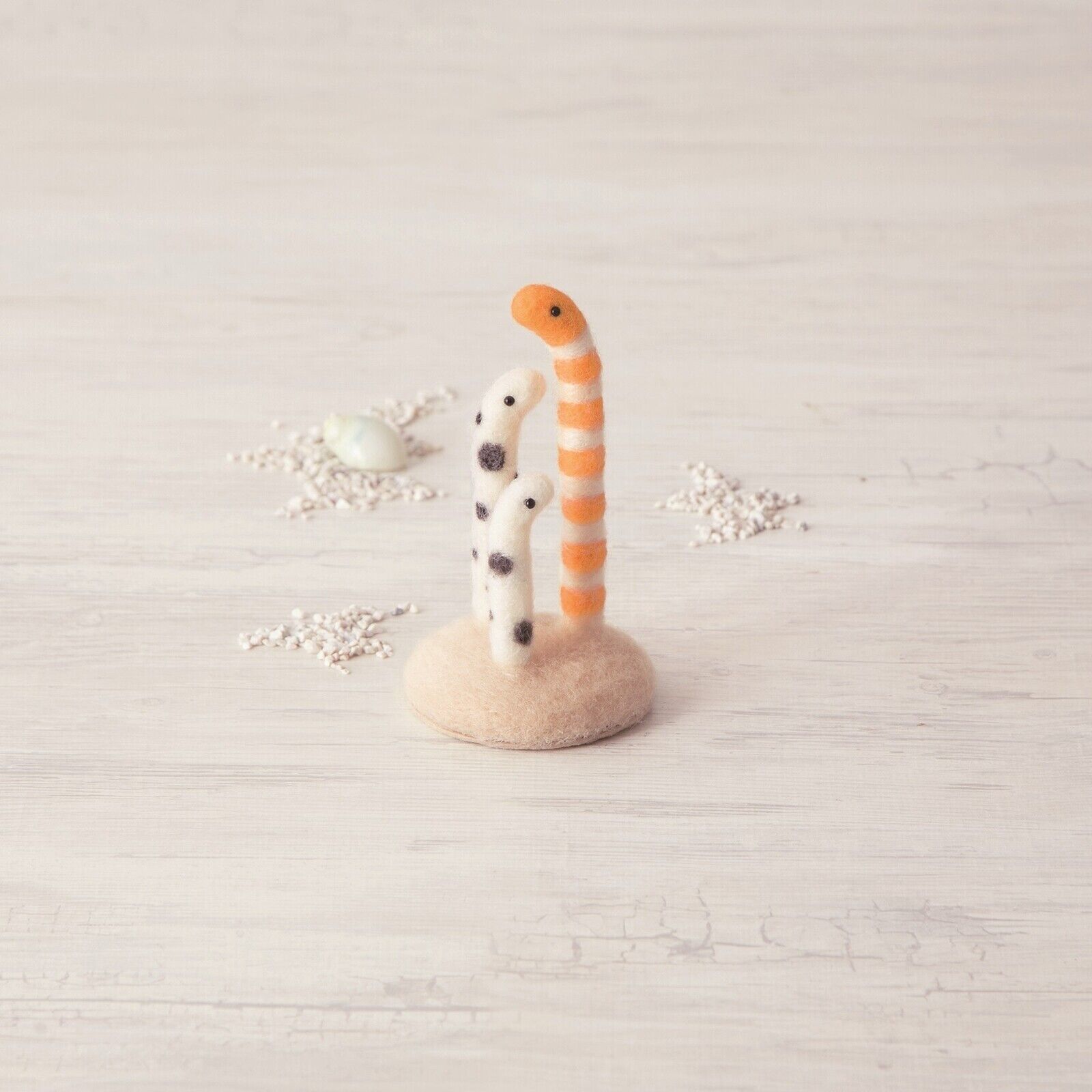Hamanaka Needle Felting Kit : Crafting Western conger eel ＆Chinese conger eel