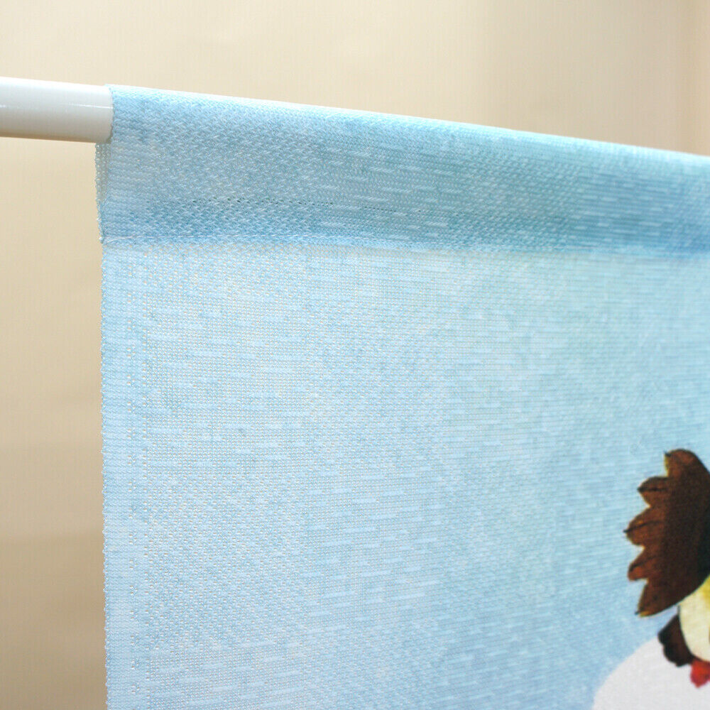Made to order Premium Japanese Noren Door Curtain Owls & Morning Glory