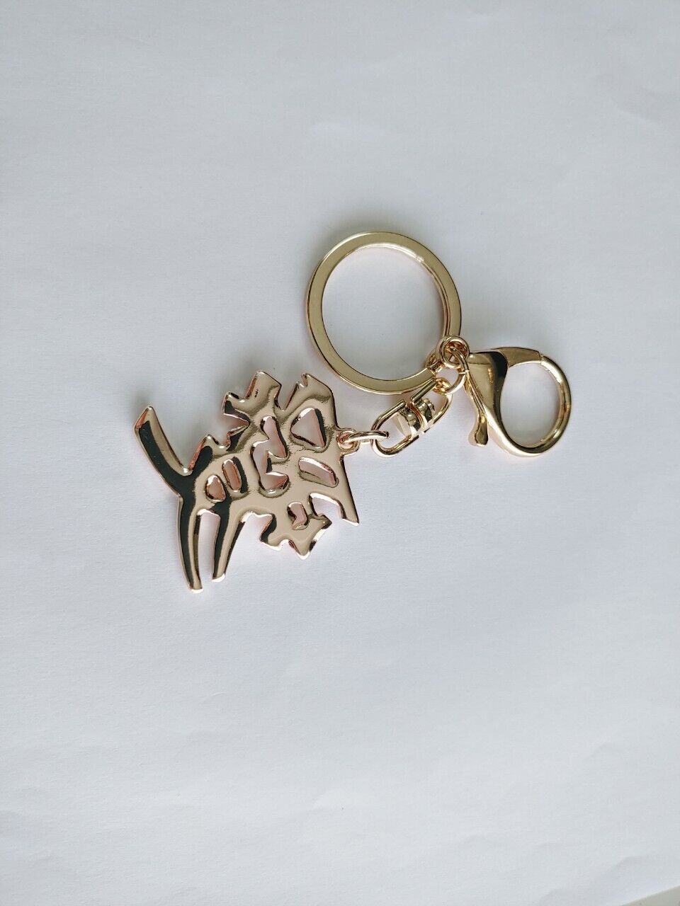 Sansan Japanese Metallic Keychain - Love Design | Unique Key Ring Gift