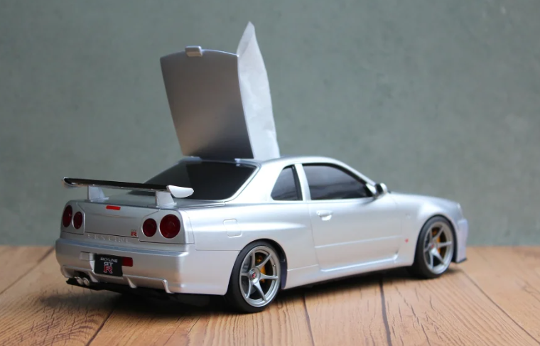 Nissan Skyline GT-R GTR BNR34 Wet Tissue Case.