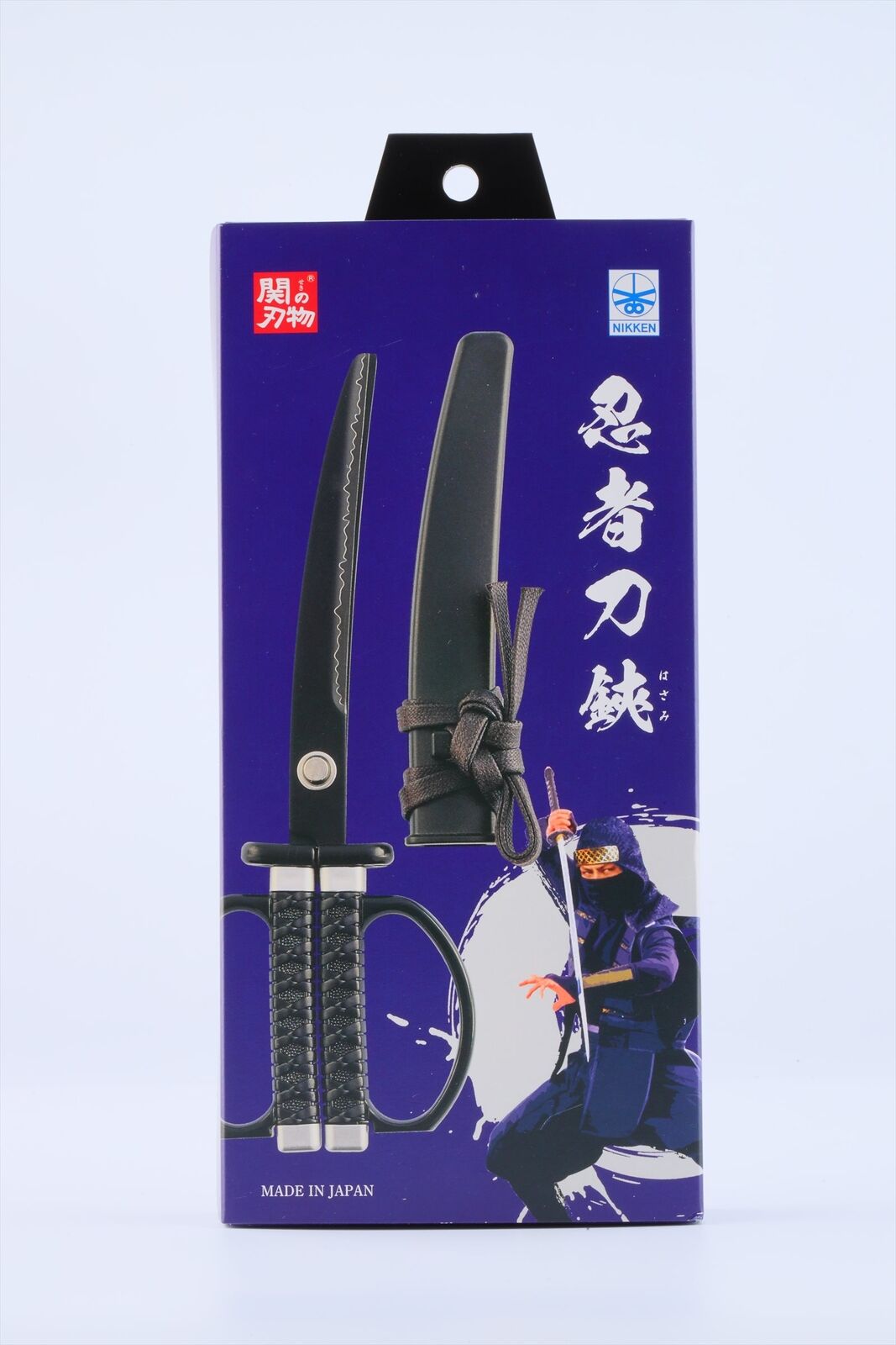 Nikken Cutlery Ninja Style Scissors with Display Stand.