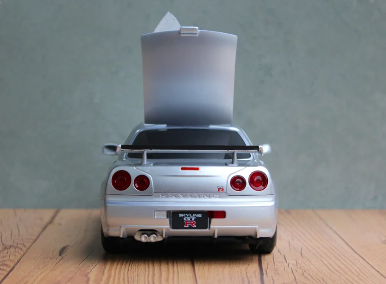 Nissan Skyline GT-R GTR BNR34 Wet Tissue Case.