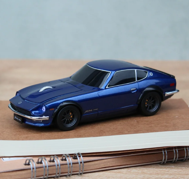 CAMSHOP : NISSAN FAIRLADY Z 240Z Wireless Bluetooth Mouse with Mouse Pad.