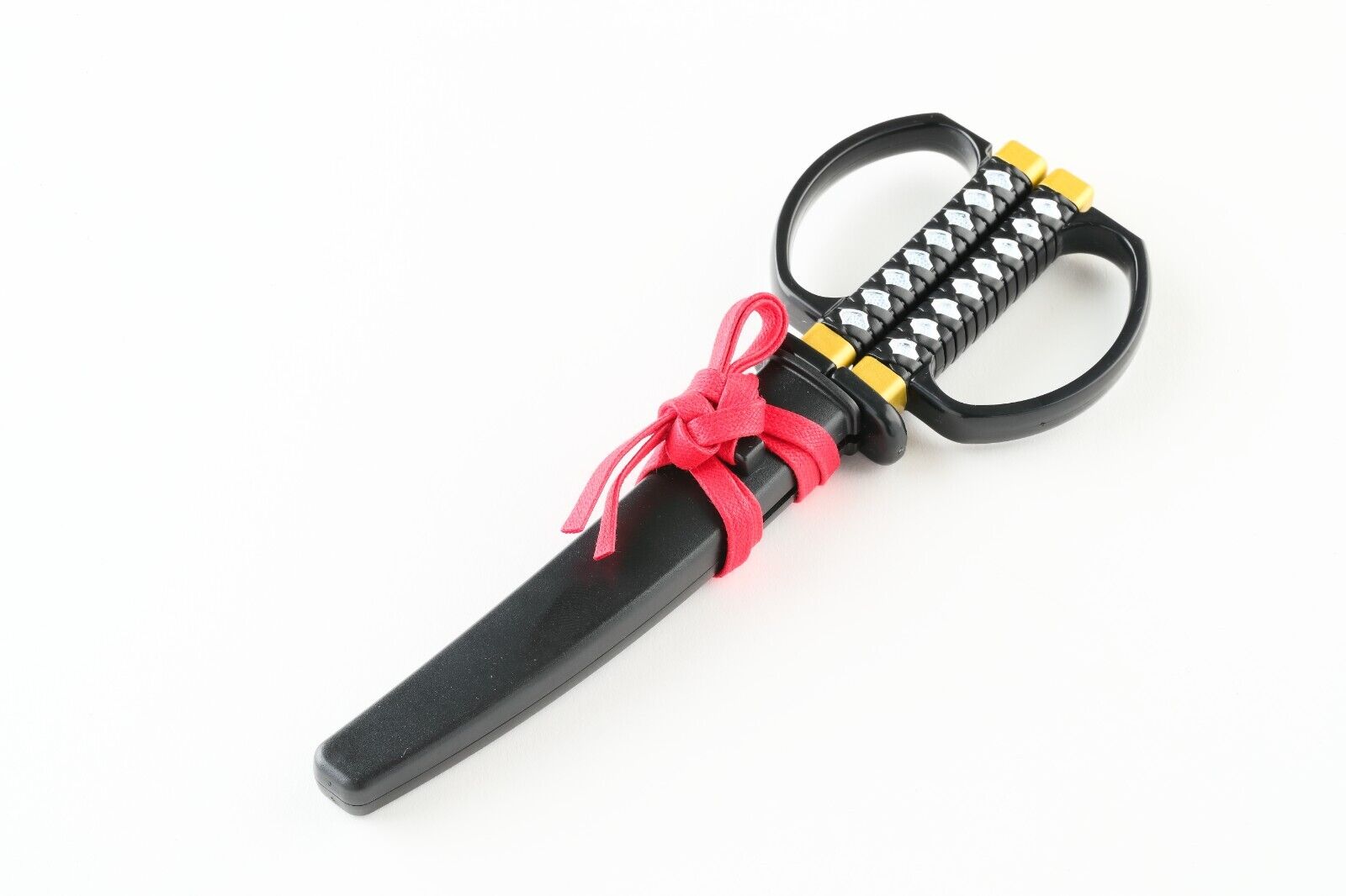 Nikken Cutlery Japanese Samurai Style Scissors Black Made in Japan