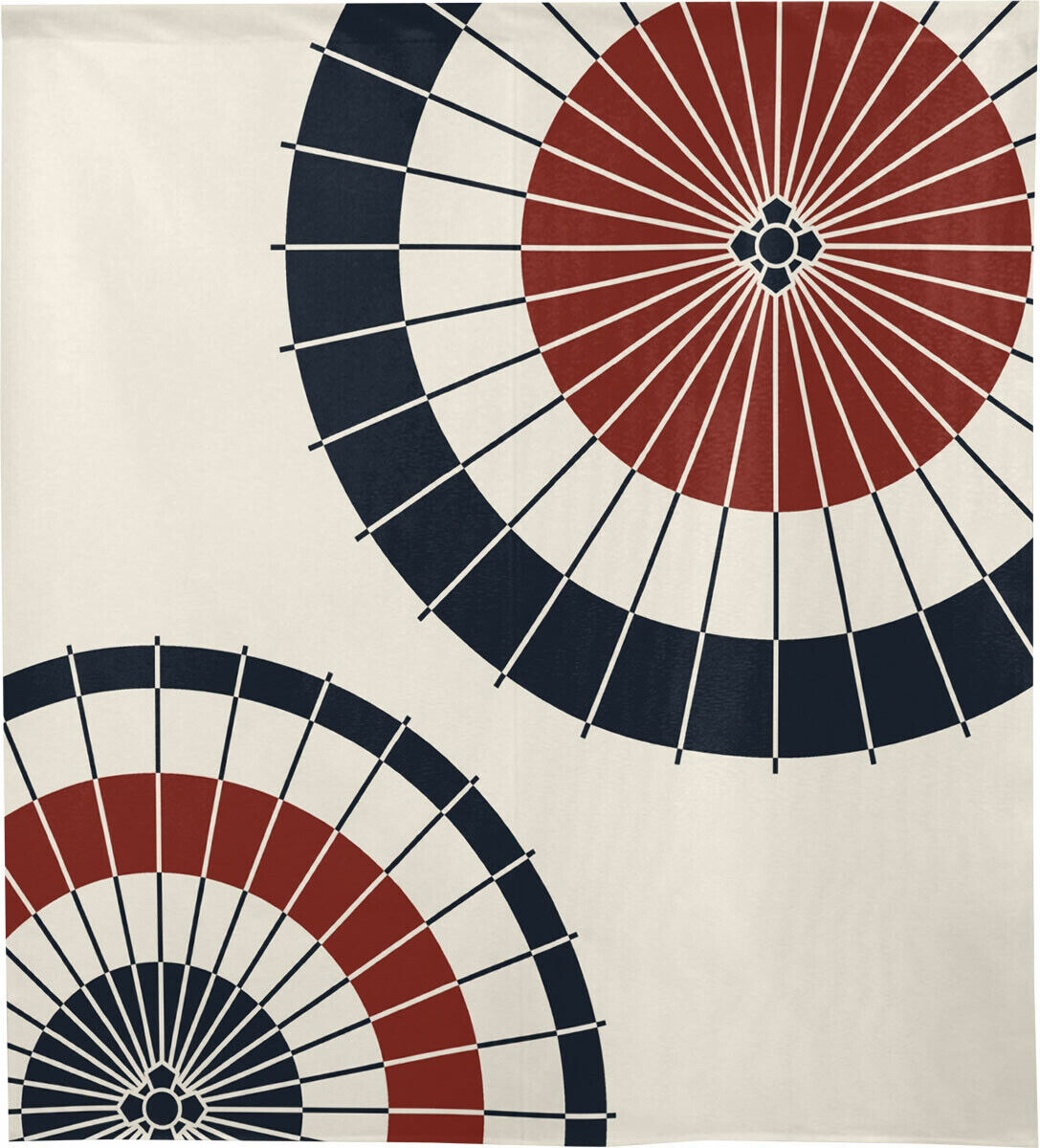 Made to order Short Size Japanese Noren Door Curtain Two Umbrellas