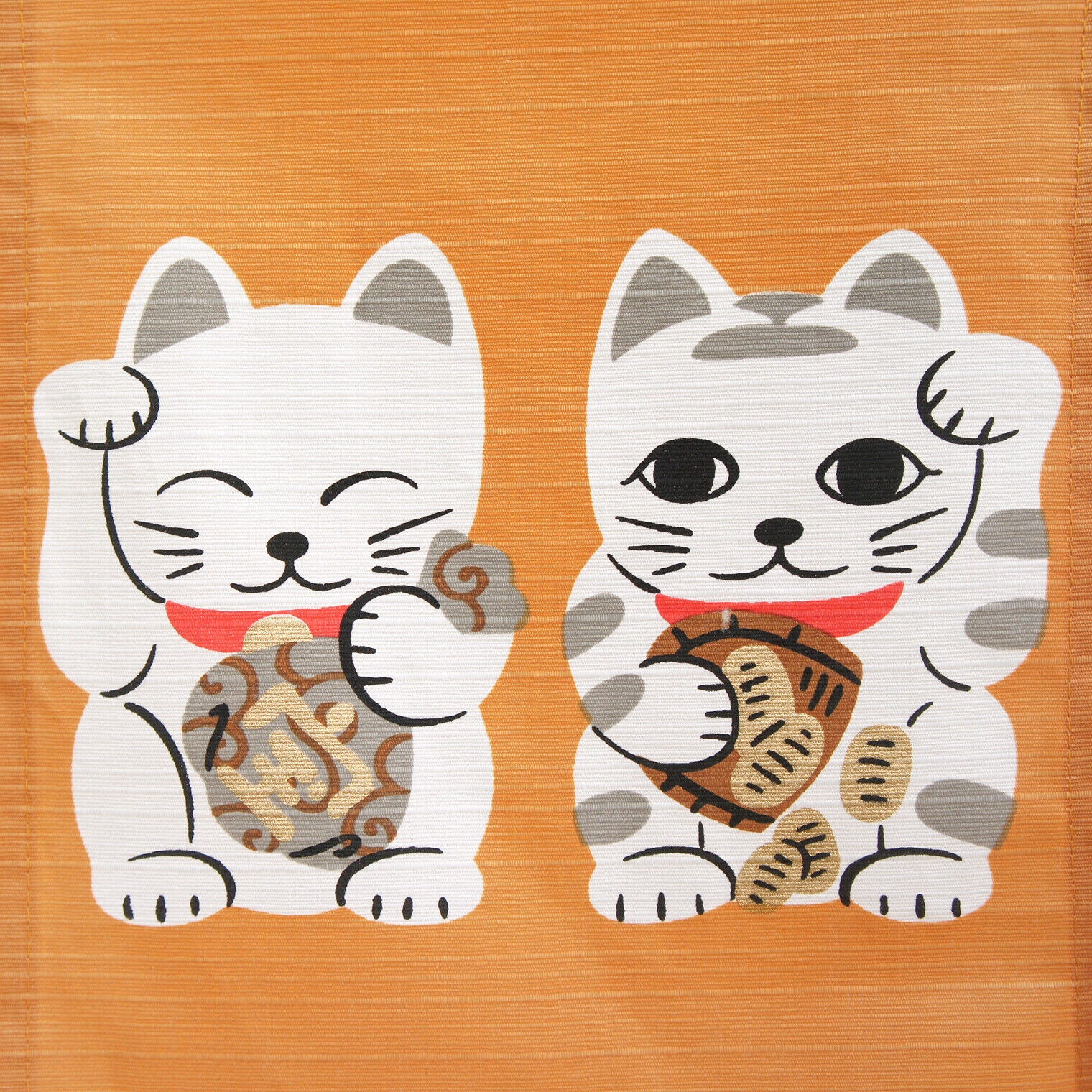 Maneki neko Lucky Cat Japanese Noren Door Curtain Entrance decoration Curtain