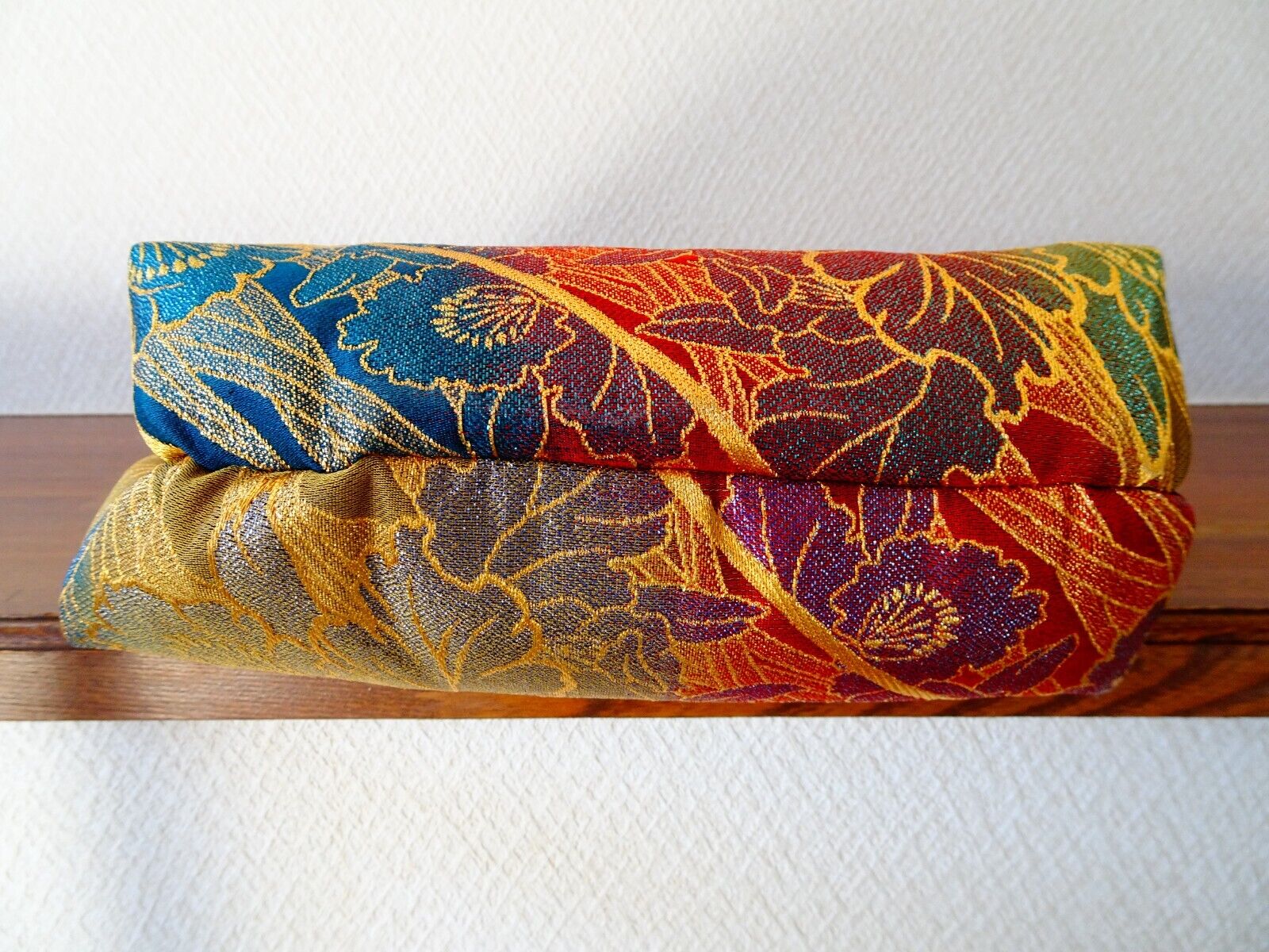 Handmade Japanese Kimono Handbag, Vintage Silk, Elegant Granny Bag, Unique Gift