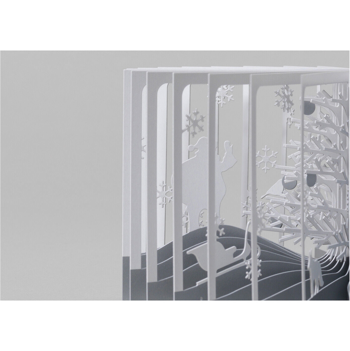 Seigensha : The 360°BOOK Snowy Forest Diorama Pop Up Art Book.
