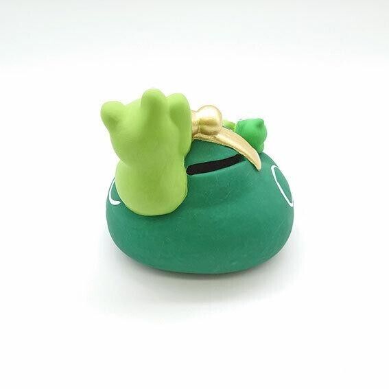 Ryukodo Frog Coin Purse Shaped Piggy Bank.