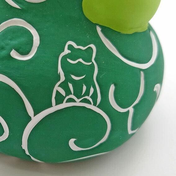 Ryukodo Frog Coin Purse Shaped Piggy Bank.