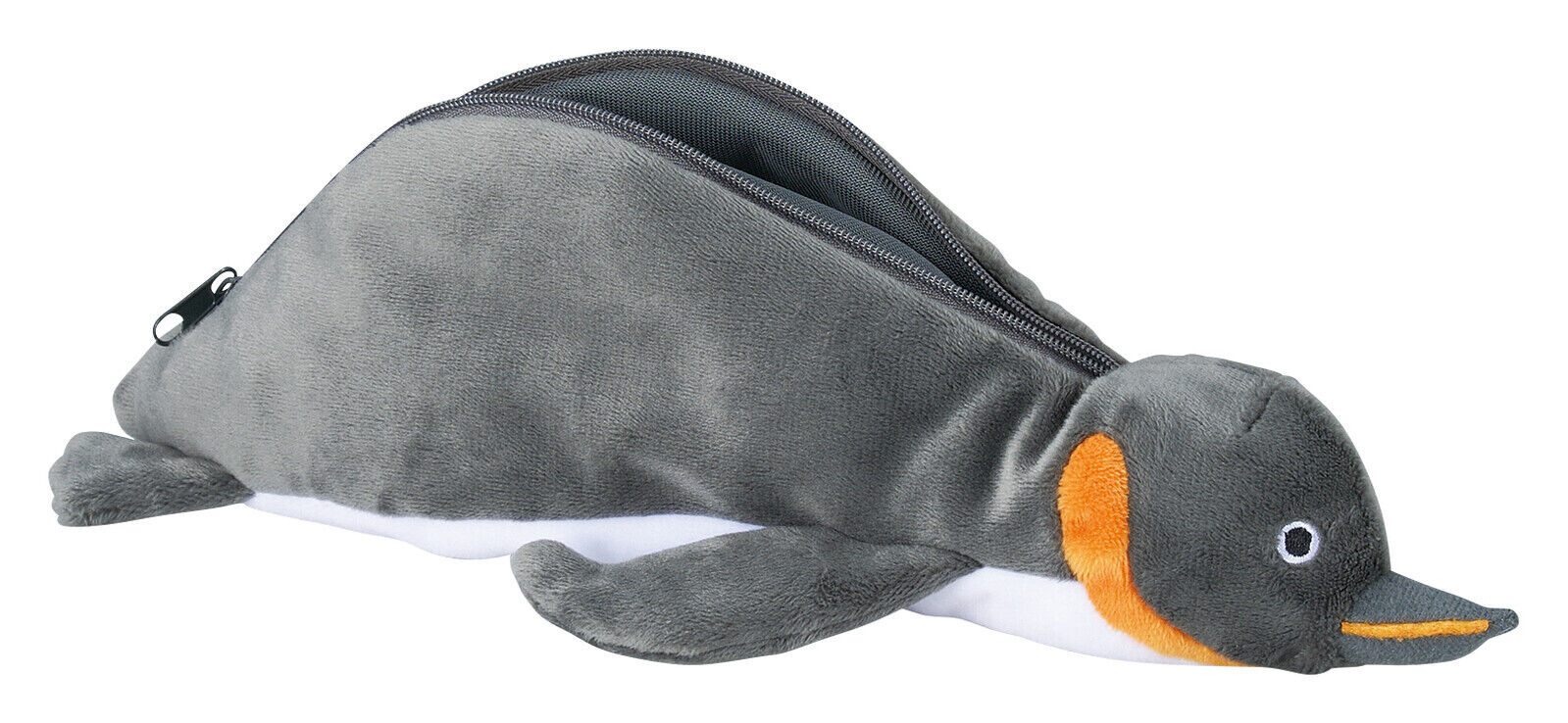 SETOCRAFT Penguin Plush Toy Pencil Case Pen Holder Multi Purpose Small Pouch