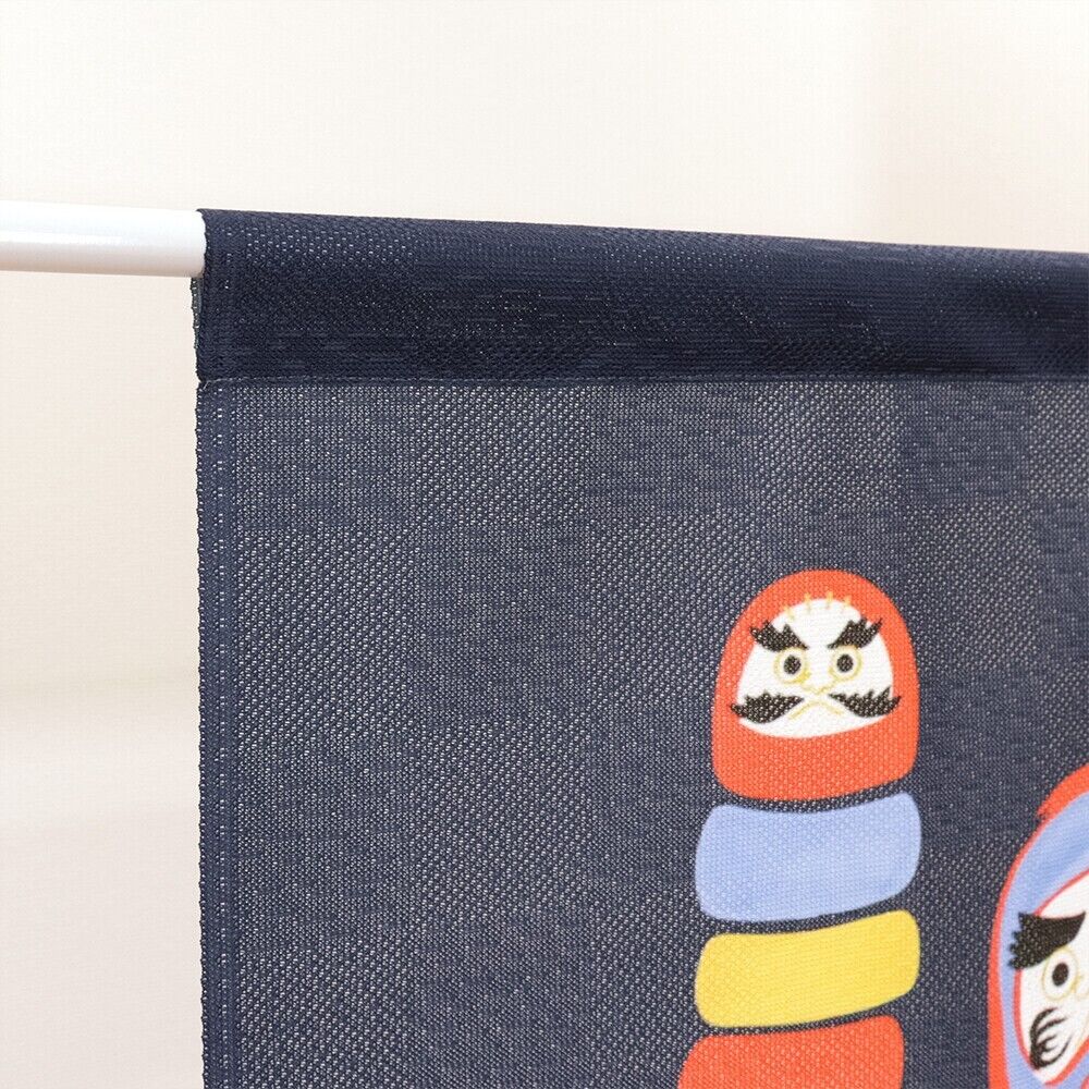 Made to Order Extra Short Japanese Noren Door Curtain Resilient Daruma