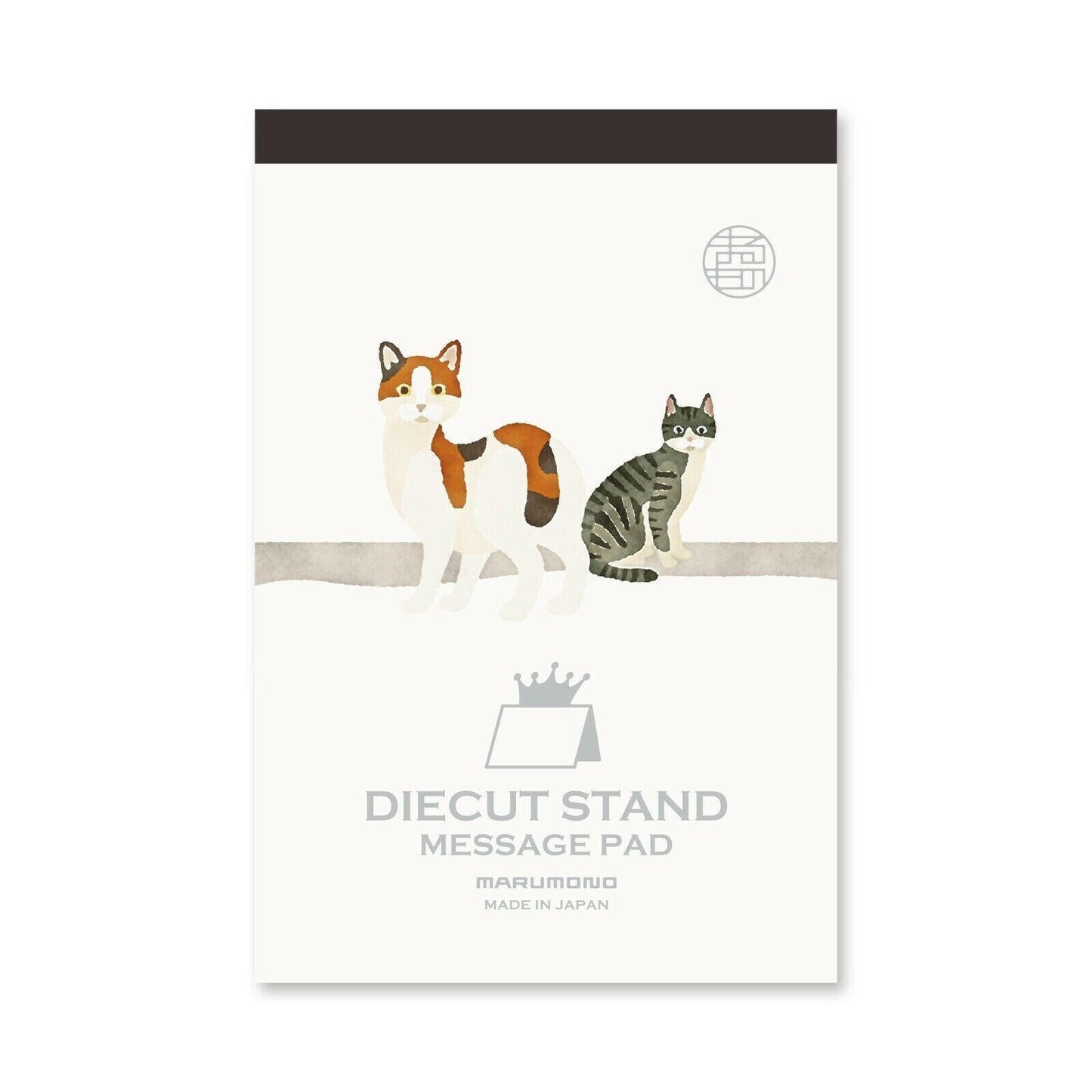 Cat design Pop-Up Die-Cut Standing Up Message Cards Book Note Pad - 50 sheets