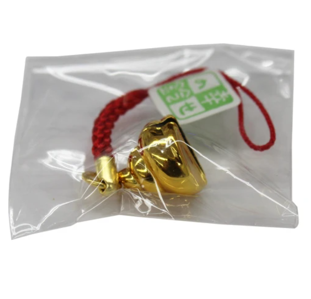 Lucky Poo - The Fortune-Calling Happiness Bell Charm Netsuke : The Golden Poop
