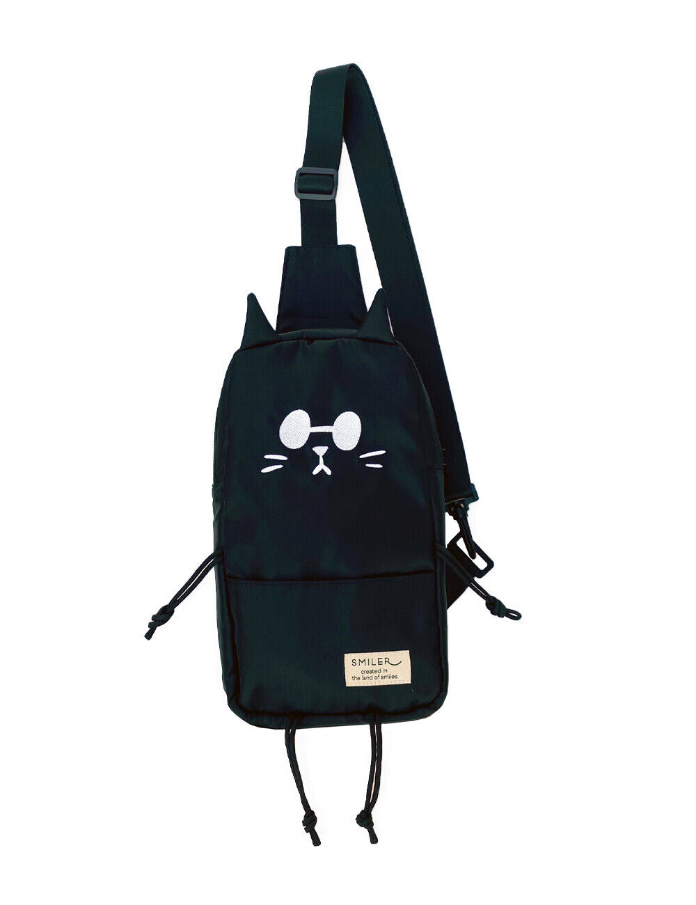 SMILER Unisex Lightweight Crossbody Bag Shoulder Bag " Cat Buddy Bag " 3 colors