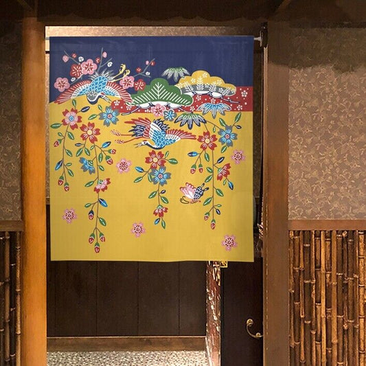 Made to order Short Size Japanese Noren Door Curtain Fortune Okinawan style