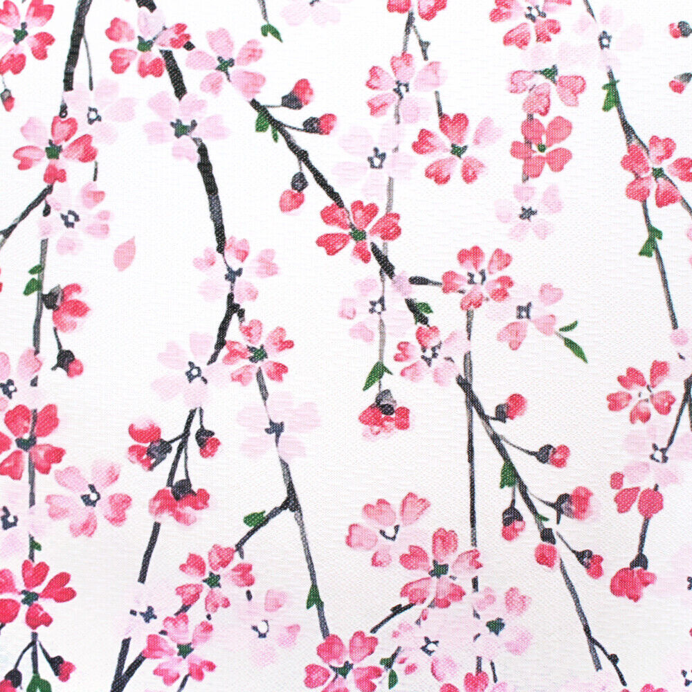 Made to order Short Size Japanese Noren Door Curtain Cherry blossoms & Mt. Fuji