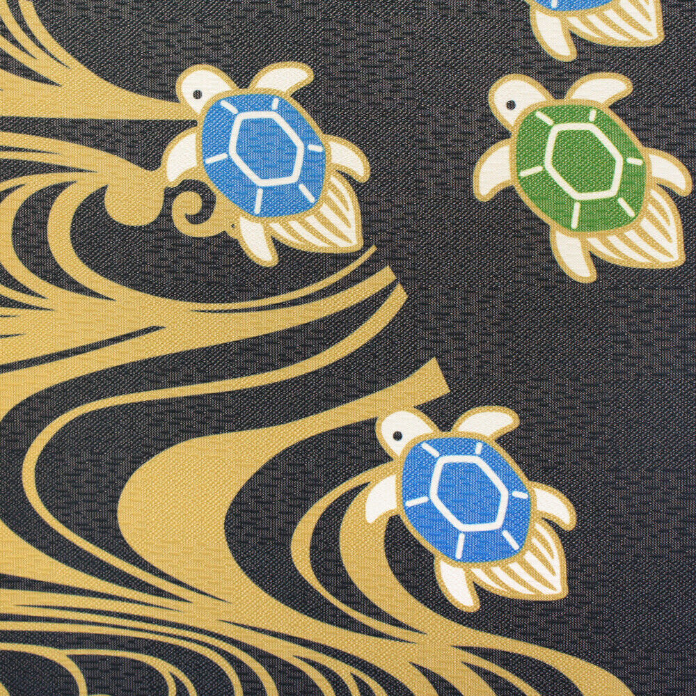 Made to order Premium Japanese Noren Door Curtain Room Divider：Turtle Fortune
