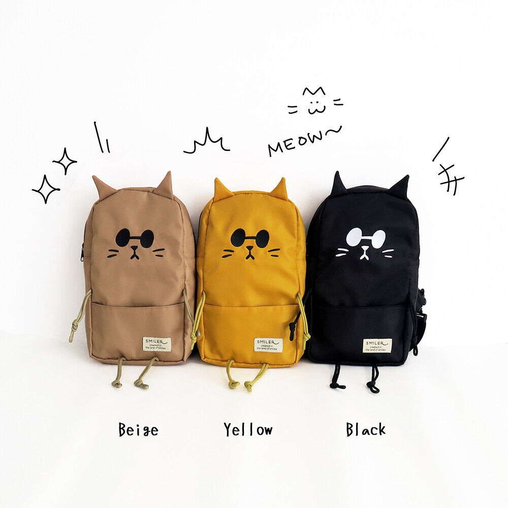 SMILER Unisex Lightweight Crossbody Bag Shoulder Bag " Cat Buddy Bag " 3 colors