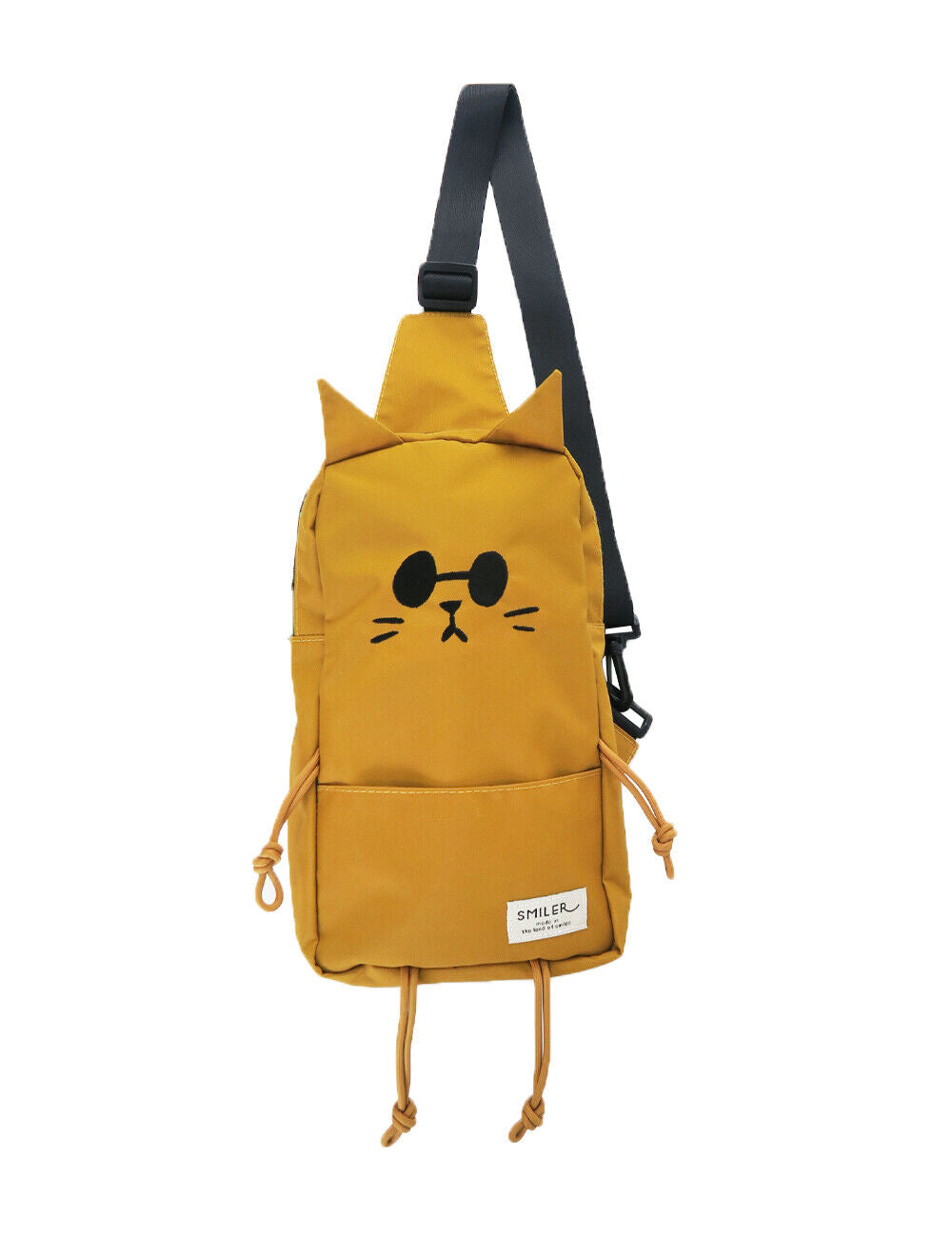 SMILER Unisex Lightweight Crossbody Bag Shoulder Bag " Cat Buddy Bag " 3 colors