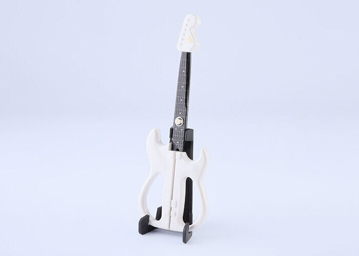 Nikken Cutlery Seki Sound Guitar Scissors with stand Pearl White Premium Color.