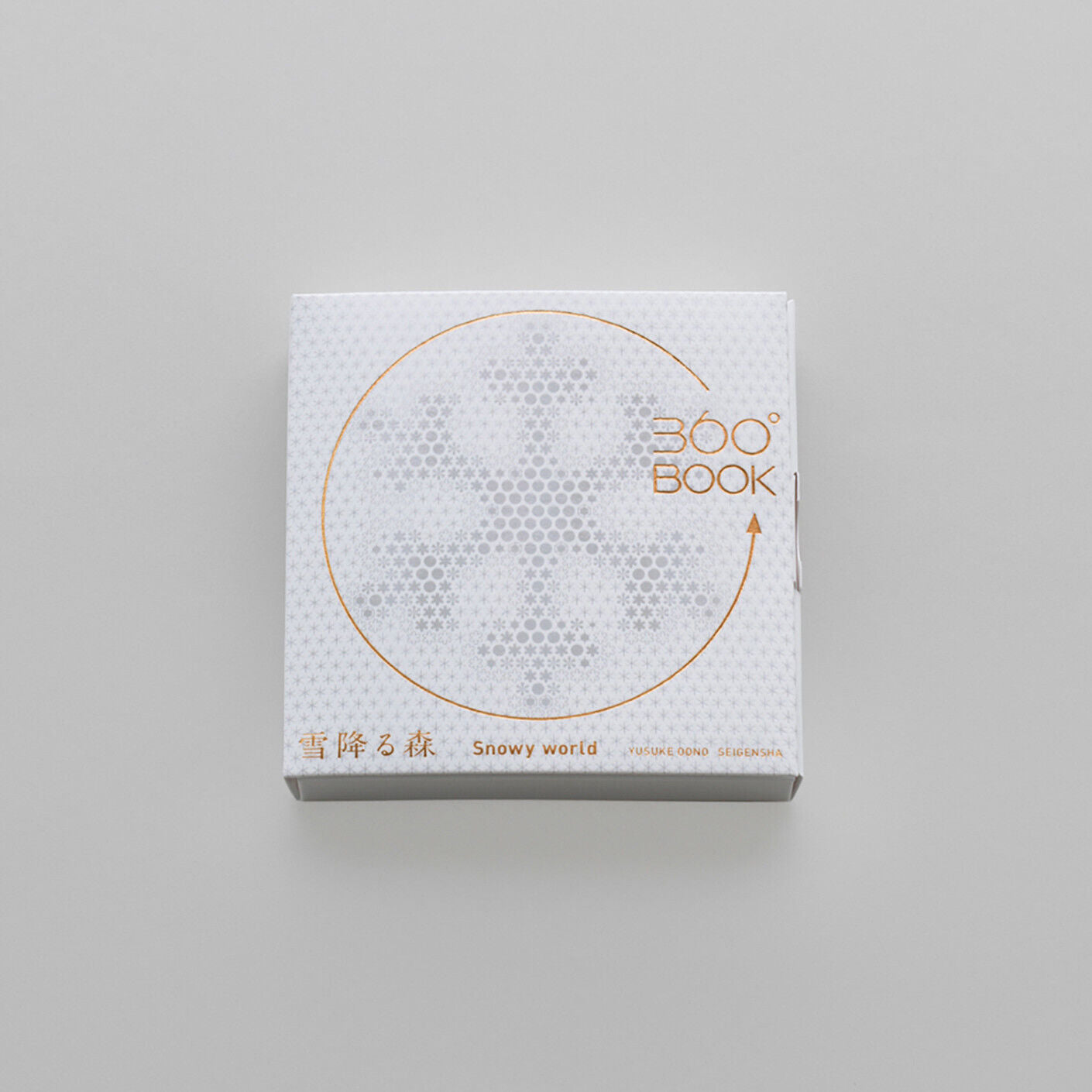 Seigensha : The 360°BOOK Snowy Forest Diorama Pop Up Art Book.