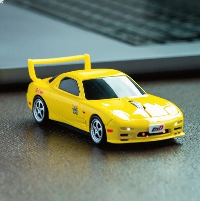 Initial D Mazda RX-7 FD3S Takahashi Keisuke Vol. 1 ver Wireless Bluetooth Mouse