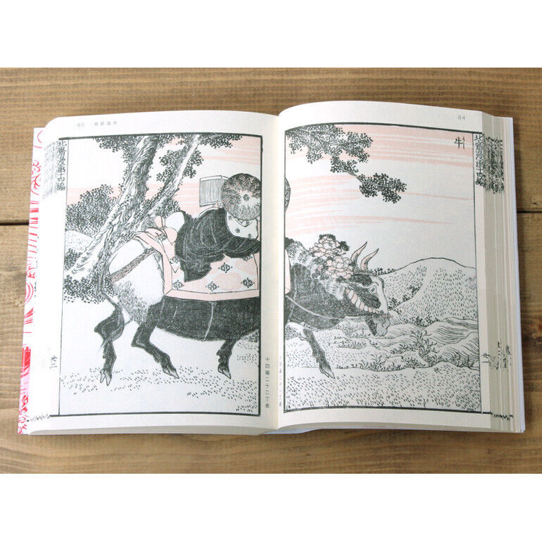 SEIGENSHA Katsushika Hokusai Manga BOX Remake Version Set of 3 Volumes Boxed