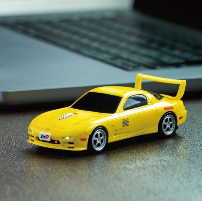 Initial D Mazda RX-7 FD3S Takahashi Keisuke Vol. 1 ver Wireless Bluetooth Mouse