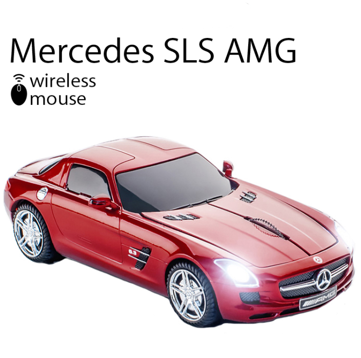 Mercedes-Benz SLS AMG Wireless Computer Mouse.