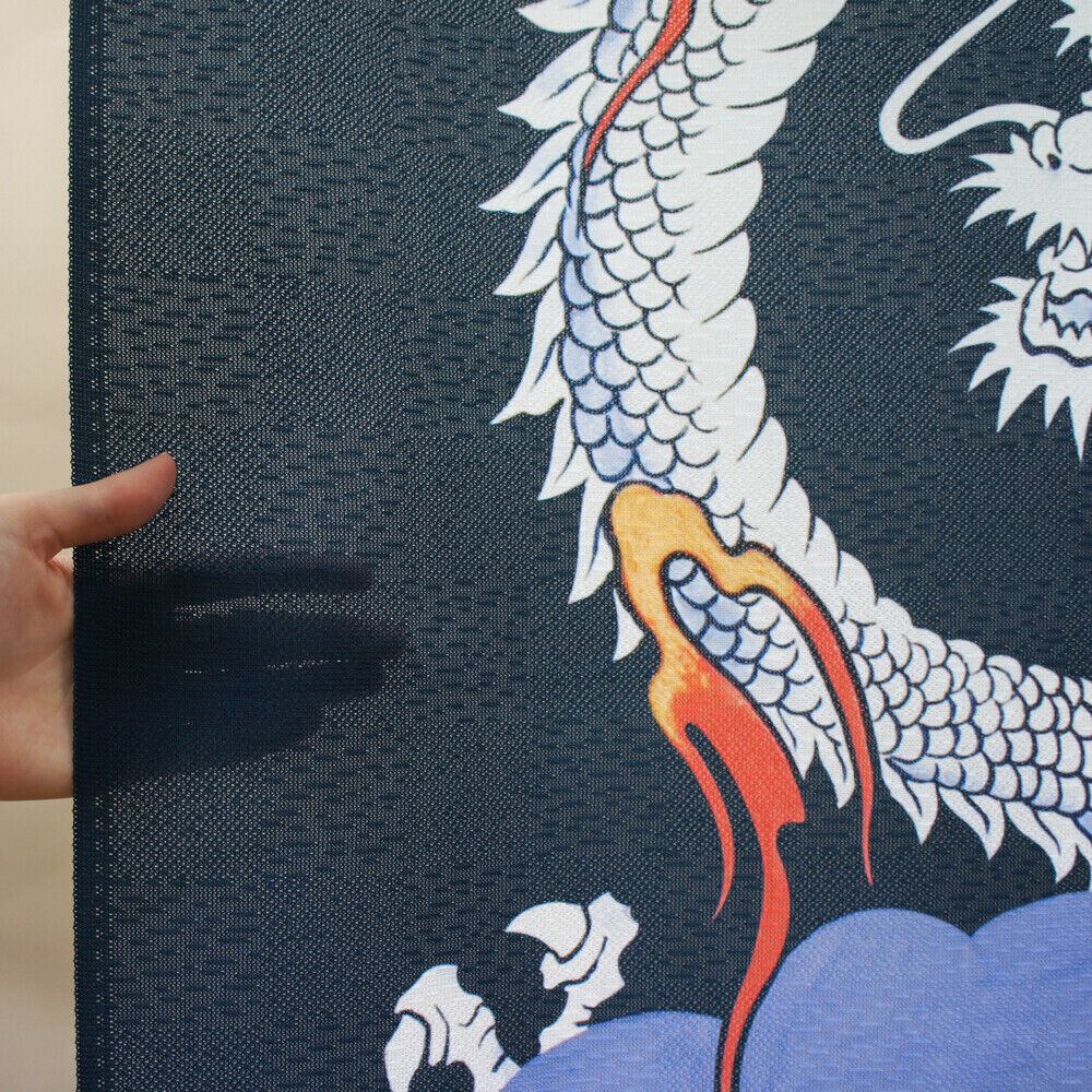 Made to order Premium Short Japanese Noren Door Decorate Curtain Rising Dragon